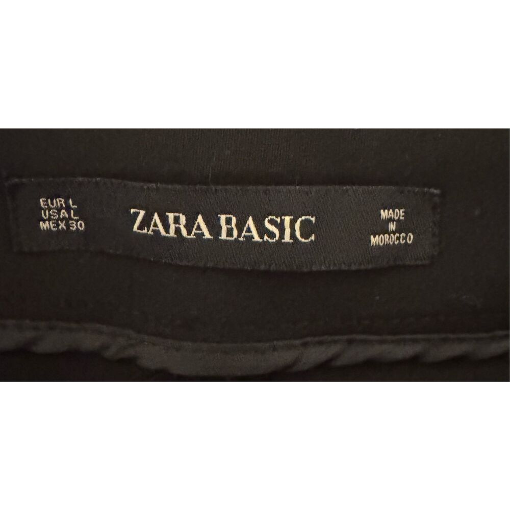 Zara Basic High Waisted Pleated Front Casual Shor… - image 7